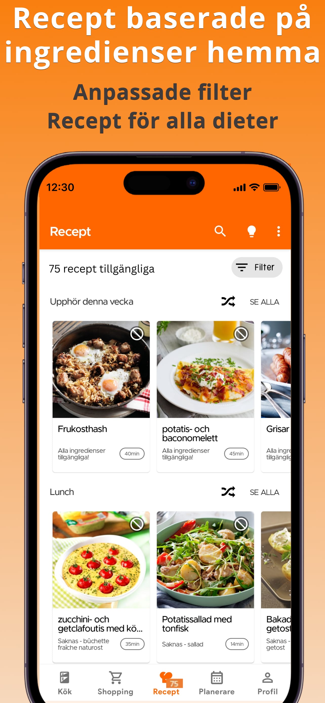 Pantry Items List View
